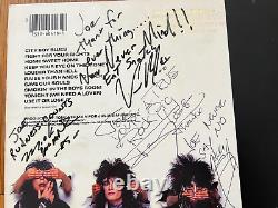 Motley Crue Theatre Of Pain LP SIGNED BY ALL MEMBERS! RARE! S. I. N. CLUB