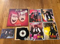 Motley Crue Theatre Of Pain LP SIGNED BY ALL MEMBERS! RARE! S. I. N. CLUB