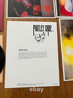 Motley Crue Theatre Of Pain LP SIGNED BY ALL MEMBERS! RARE! S. I. N. CLUB