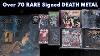 My Signed Death Metal Collection Vinyl Cassette Tape Cds Rare Autographed Death Metal