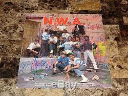 N. W. A. And The Posse Rare Signed Vinyl Record Original LP Rap MC Ren & Yella NWA