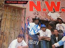N. W. A. And The Posse Rare Signed Vinyl Record Original LP Rap MC Ren & Yella NWA