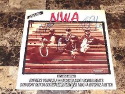 N. W. A. Signed Express Yourself 12 Vinyl EP Record MC Ren Yella Ice Cube NWA RAP