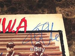 N. W. A. Signed Express Yourself 12 Vinyl EP Record MC Ren Yella Ice Cube NWA RAP