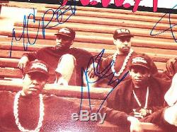 N. W. A. Signed Express Yourself 12 Vinyl EP Record MC Ren Yella Ice Cube NWA RAP