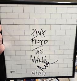 NICK MASON SIGNED Vinyl Beckett COA PINK FLOYD THE WALL SIGNED in RECORD FRAME