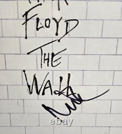 NICK MASON SIGNED Vinyl Beckett COA PINK FLOYD THE WALL SIGNED in RECORD FRAME