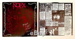 NOFX Liberal Animation 12 LP Original 1988 Vinyl on Wassail, Signed by Fat Mike