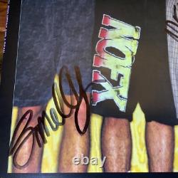 NOFX WHITE trash TWO heebs and A BEAN vinyl signed ribbed wolves in clothing