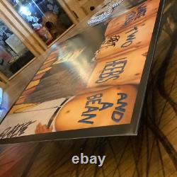 NOFX WHITE trash TWO heebs and A BEAN vinyl signed ribbed wolves in clothing