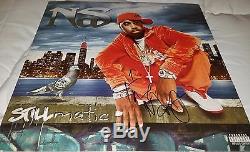 Nas Signed Vinyl Lp Record Stillmatic Nasir Jones Jsa Coa Rap God Rare Illmatic