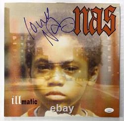 Nasir Jones Nas Signed Autograph Album Vinyl Record Illmatic RARE! With JSA COA