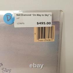 Neil Diamond On The Way To The Sky Vinyl Record Signed No Coa