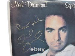 Neil Diamond-signed- September Morn Lp Vinyl- Authenticated Hologram And Cert