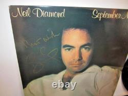 Neil Diamond-signed- September Morn Lp Vinyl- Authenticated Hologram And Cert