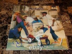 New Edition Rare Band Signed Vinyl LP Record Bobby Brown Bell Biv DeVoe R&B COA