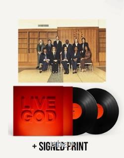 Nick & Bad Seeds LIVE GOD Vinyl 2LP- SIGNED PRINT Preorder Dec. 5th