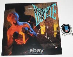 Nile Rodgers Signed David Bowie'let's Dance' Album Vinyl Record Beckett Coa Bas