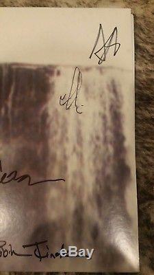 Nine inch nails Deviations The Fragile Autographed Signed Vinyl Rare Limited