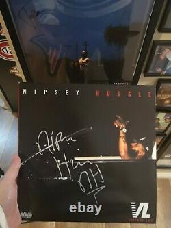 Nipsey Hussle Victory Lap Autographed Vinyl