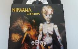 Nirvana Lithium Vinyl Signed Kurt Rare