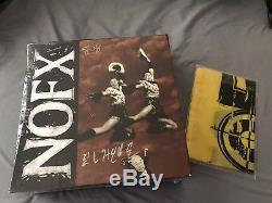 Nofx SIGNED 30 Year Anniversary Vinyl Record Box Set. With Flag. Fat Mike