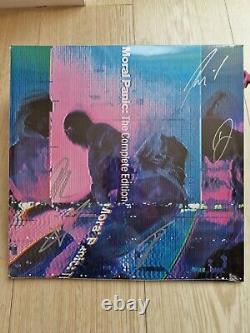 Nothing But Thieves Moral Panic The Complete Edition Blue Vinyl Record SIGNED