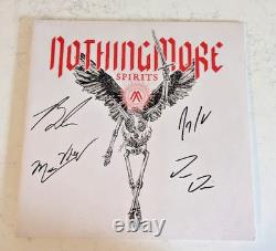 Nothing More Spirits Vinyl Record White Gatefold Double LP SIGNED