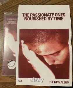 Nourished by Time Passionate Ones clear LP withSigned 12 x 12 print And Extras