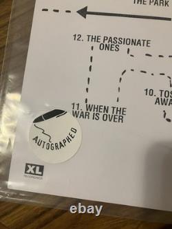 Nourished by Time Passionate Ones clear LP withSigned 12 x 12 print And Extras