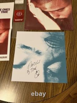 Nourished by Time Passionate Ones clear LP withSigned 12 x 12 print And Extras