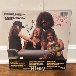 Nuclear Assault Survive Vinyl Record LP W All Inserts SIGNED AUTOGRAPHED