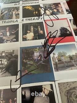 OLD DOMINION Signed Time Tequila & Therapy VINYL RECORD Autographed LP SOLD OUT