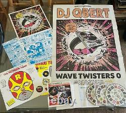ORIGINS Wave Twisters 0 2xLP DJ Qbert LOST ENCOUNTERS 7 Box Set Signed