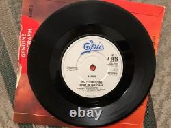 OZZY OSBOURNE Ltd Autographed 451/5000 Shot In The Dark/ 7 UK Vinyl Record