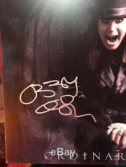 OZZY OSBOURNE signed autographed Litho ORDINARY MAN VINYL Limited Smoke LP 140 G