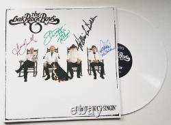 Oak Ridge Boys SIGNED Front Porch Singin' White Color Vinyl Record #2 JSA COA