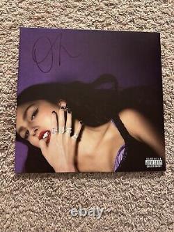 Olivia Rodrigo Signed GUTS Vinyl Record Sleeve JSA LOA