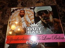 Outkast RARE Signed Framed Vinyl LP Record André 3000 Big Boi Rap Hip Hop + COA