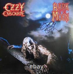 Ozzy Osbourne Autographed Signed Bark At The Moon Vinyl Record Album