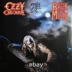 Ozzy Osbourne Autographed Signed Bark At The Moon Vinyl Record Album