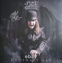 Ozzy Osbourne Autographed Signed Ordinary Man Vinyl Record Album