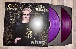 Ozzy Osbourne Patient 9 SIGNED Crystal Violet Vinyl LP Record AUTOGRAPHED PROOF