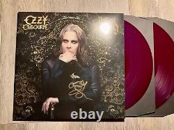 Ozzy Osbourne Patient 9 SIGNED Crystal Violet Vinyl LP Record AUTOGRAPHED PROOF