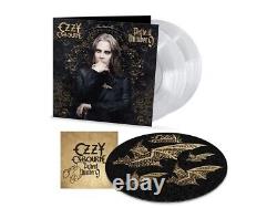 Ozzy Osbourne Signed Insert Limited Crystal Clear Vinyl Patient Number 9