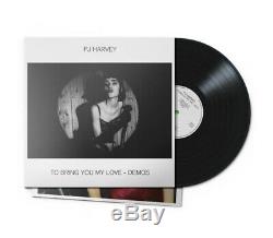 PJ Harvey SIGNED To Bring You My Love Demos Vinyl LP AUTOGRAPHED Art Card