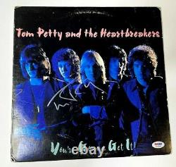 PSA RARE SIGNED Tom Petty The Heartbreakers You're Gonna Get It Vintage Vinyl