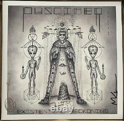 PUSCIFER SIGNED EXISTENTIAL RECKONING 2X LP Vinyl AUTOGRAPH MAYNARD KEENAN/BAND