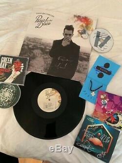 Panic At The Disco Signed Vinyl + Ed Sheeran Necklace Kanye West CD 311 Green Da