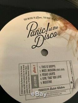 Panic At The Disco Signed Vinyl + Ed Sheeran Necklace Kanye West CD 311 Green Da